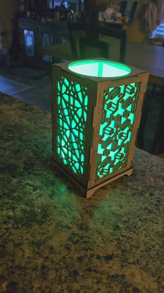 Snowflake LED Lantern